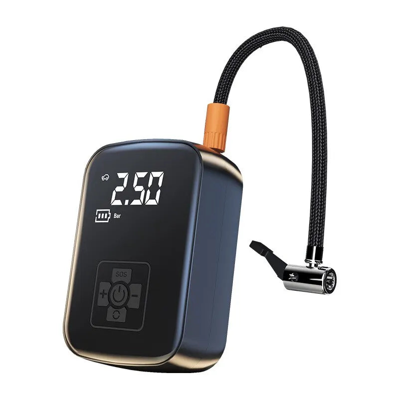 Wireless Electric Car Tire Inflator Air Compressor by HitMyNeed