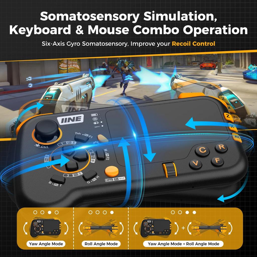 Wireless Touchpad Keyboard & Mouse Pad Combo by HitMyNeed