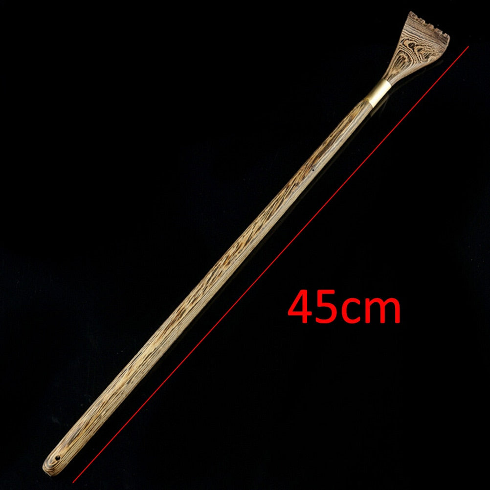 Wooden Back Scratcher with 45cm Long Handle by HitMyNeed