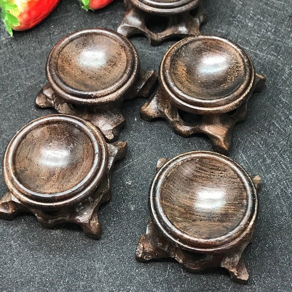 Wooden Crystal Ball Stand for Small Spheres by HitMyNeed