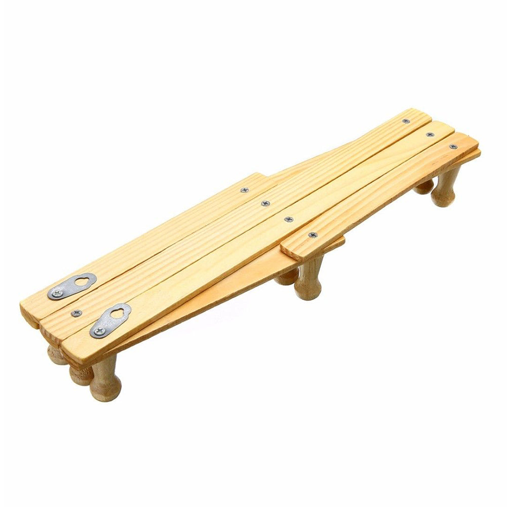 Wooden Expandable Wall Coat Rack with Hooks by HitMyNeed