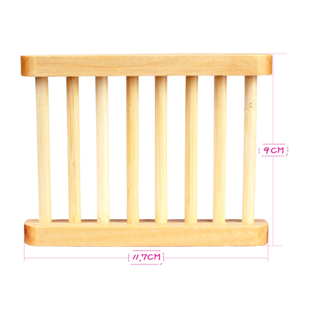 Wooden Soap Dish Holder for Bathroom and Kitchen by HitMyNeed