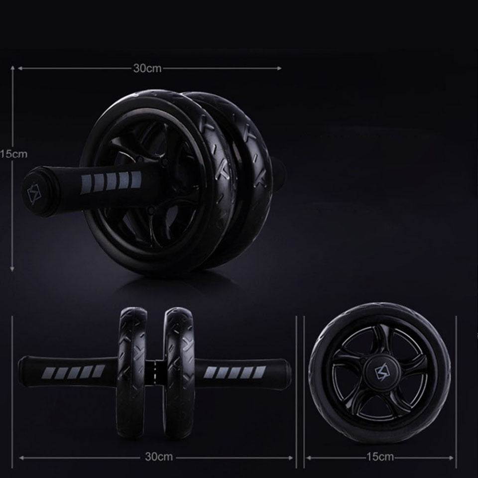 Workout Wheel Ab Roller with Knee Mat by HitMyNeed