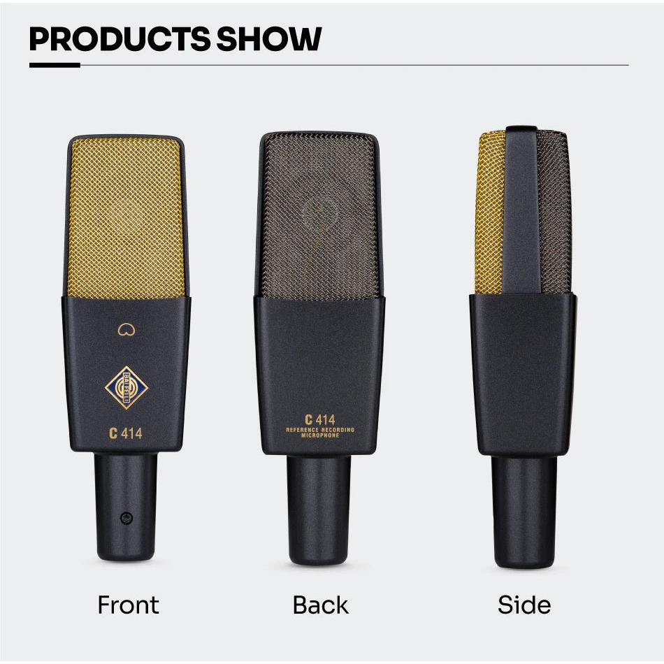 XLR Condenser Microphone 25mm Cardioid for Studio & Streaming by HitMyNeed