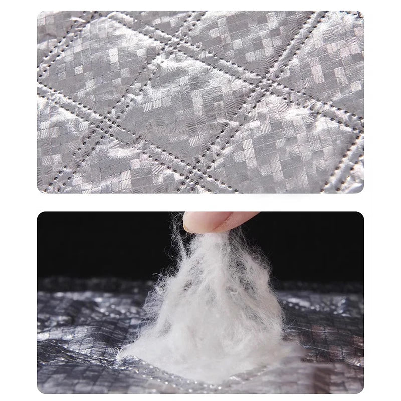 Zipper Winter Insulated Curtains for Drafty Windows width-80cm height-110cm by HitMyNeed