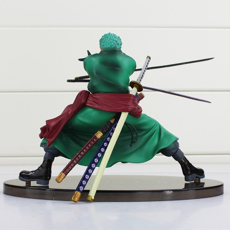 Zoro One Piece PVC Figure Collectible 15cm by HitMyNeed