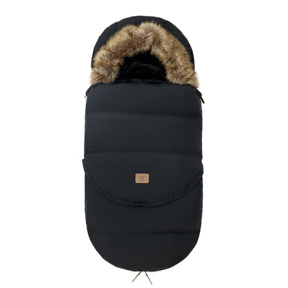 0-36M Universal Baby Stroller Footmuff Winter Envelope black by HitMyNeed