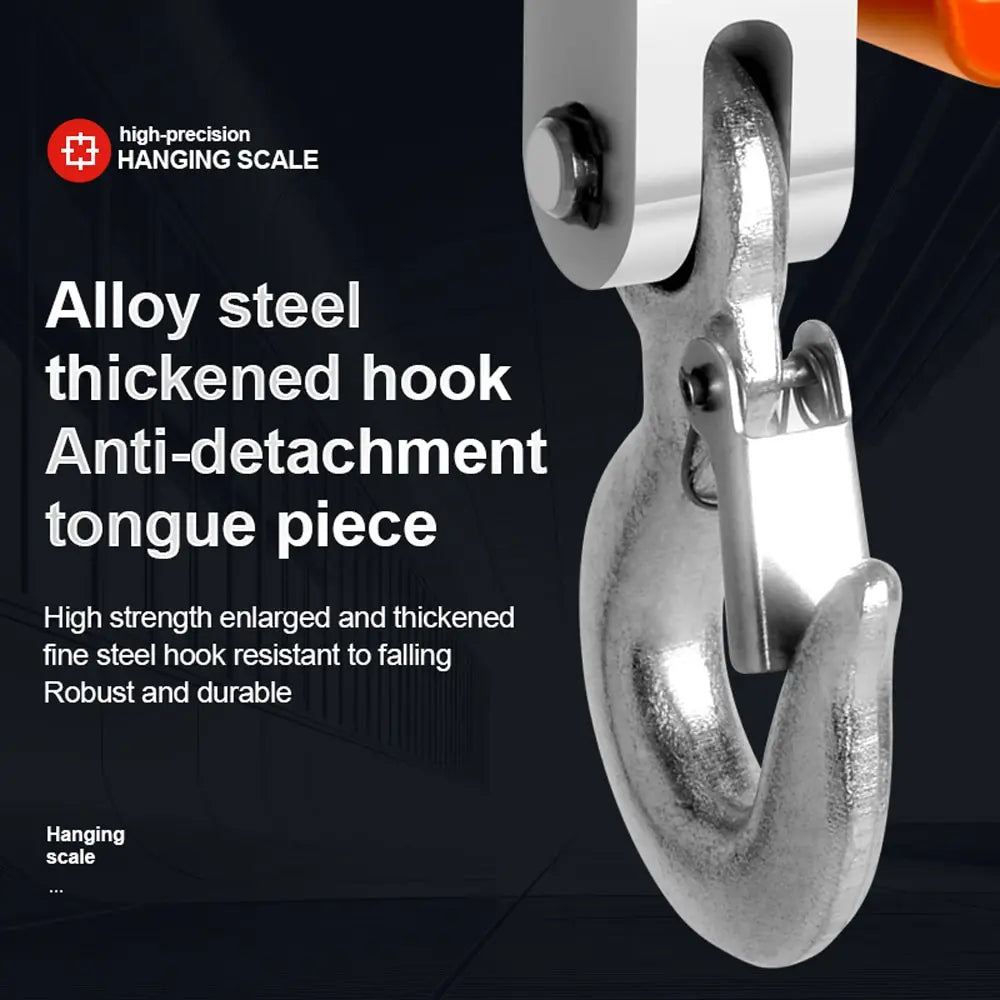 0.05-500kg Digital Hanging Crane Scale with LCD by HitMyNeed