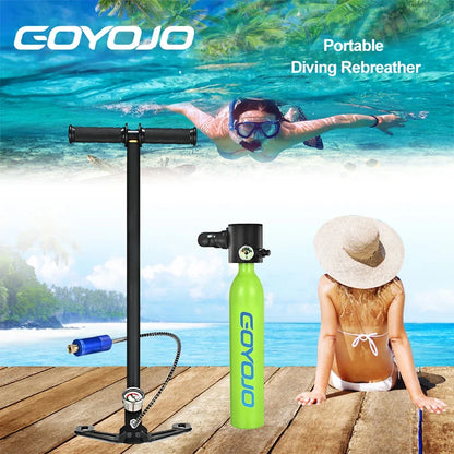 0.5L Mini Scuba Diving Cylinder Set (2-Pack) by HitMyNeed