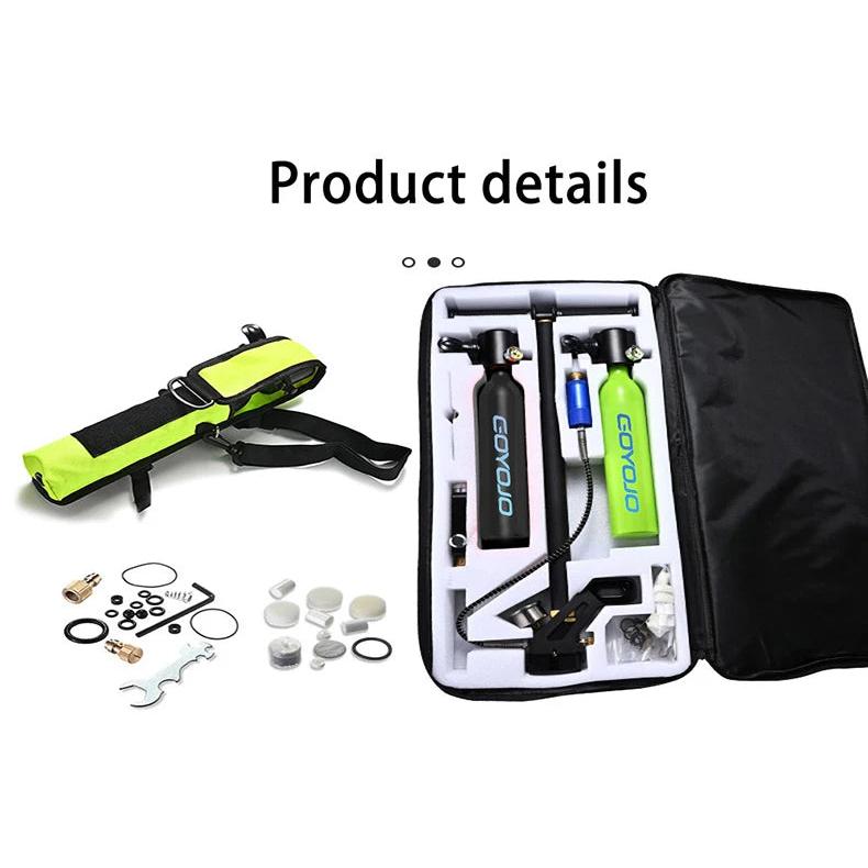 0.5L Mini Scuba Diving Cylinder Set (2-Pack) by HitMyNeed