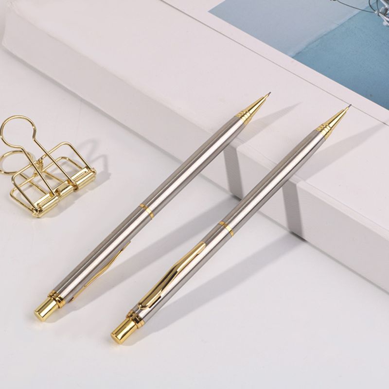 0.5mm Metal Mechanical Pencil with Eraser by HitMyNeed