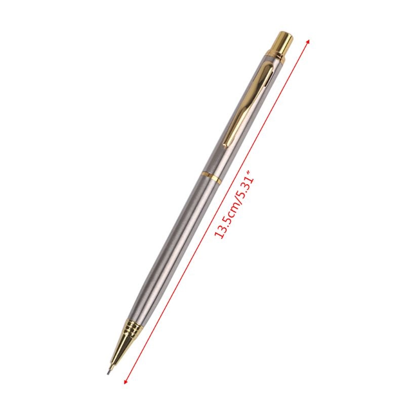 0.5mm Metal Mechanical Pencil with Eraser by HitMyNeed