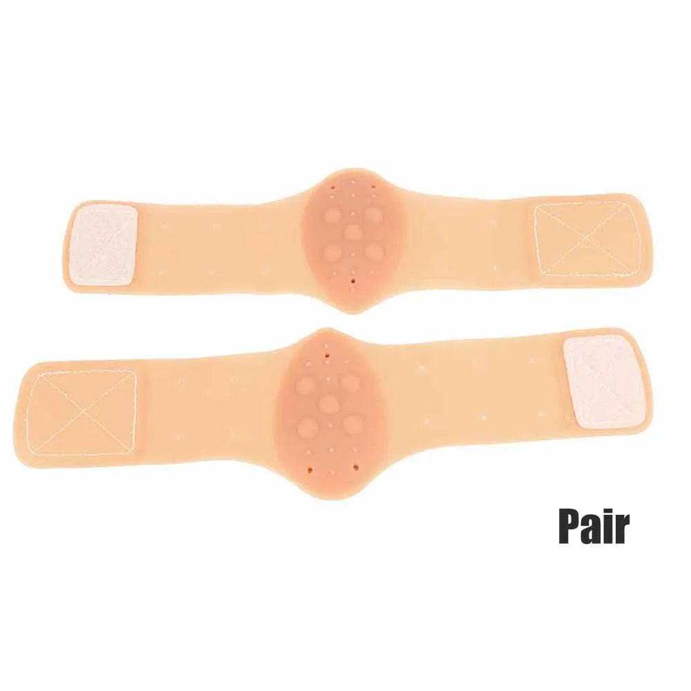 1 Pair Non-Slip Gel Arch Support Braces beige by HitMyNeed