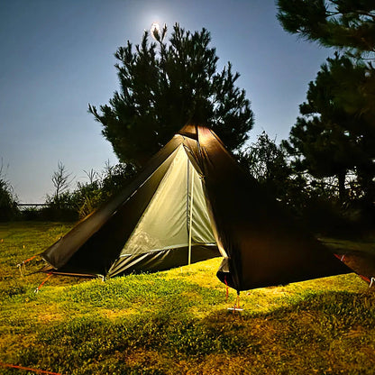 1 Person Hot Tent Tipi with Chimney Window by HitMyNeed