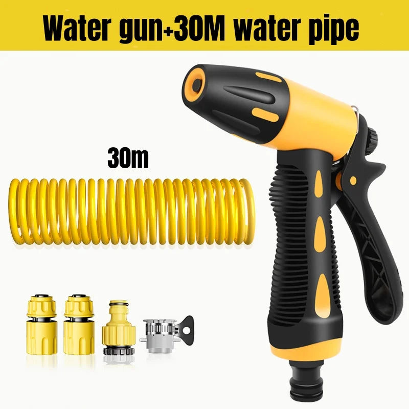 10-30m Telescopic High-Pressure Water Hose Set by HitMyNeed