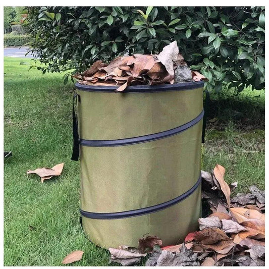 10 Gallon Foldable Oxford Garden Leaf Waste Bin by HitMyNeed