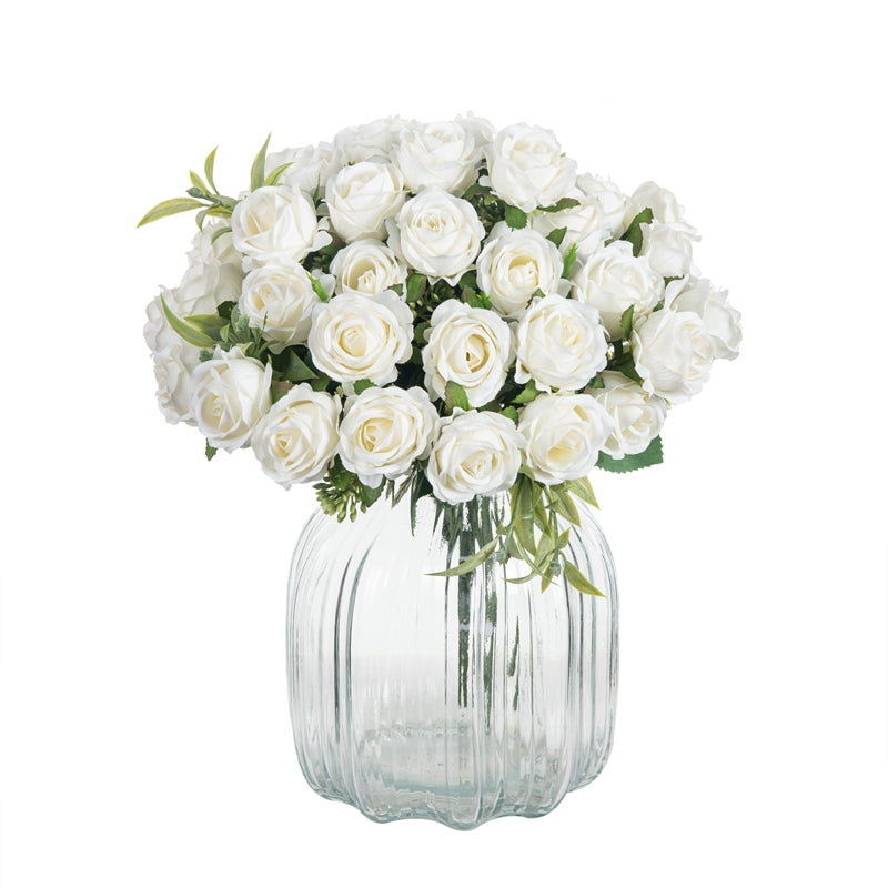 10-Head Artificial Rose Bouquet for Home & Events by HitMyNeed