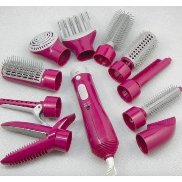 10-in-1 Hot Air Hair Styler with Interchangeable Heads by HitMyNeed