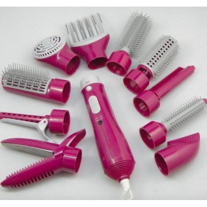 10-in-1 Hot Air Hair Styler with Interchangeable Heads by HitMyNeed