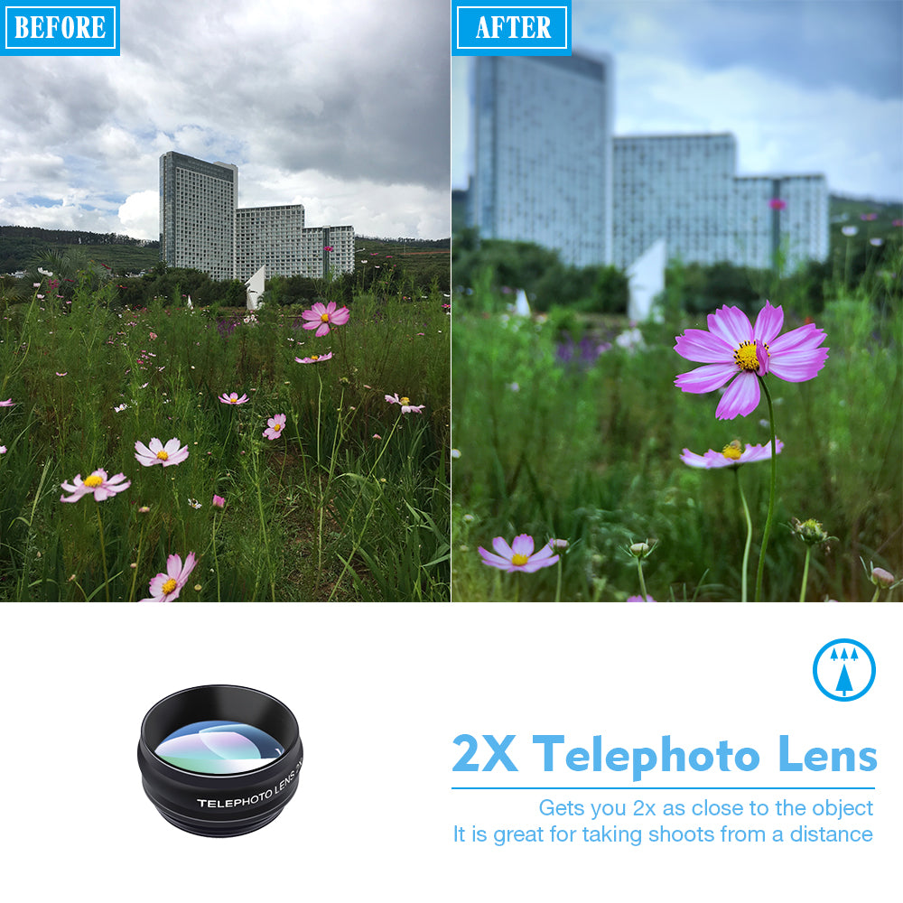 10-in-1 Mobile Phone Camera Lens Photography Kit by HitMyNeed