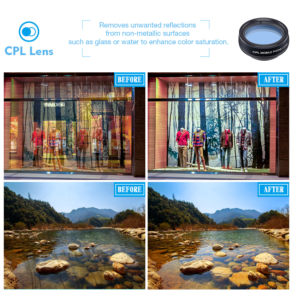 10-in-1 Mobile Phone Camera Lens Photography Kit by HitMyNeed