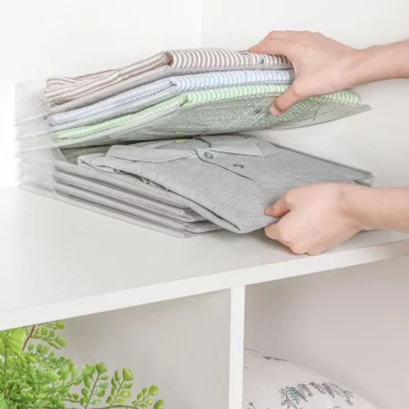 10-Layer T-Shirt Organizer and Folding Board by HitMyNeed