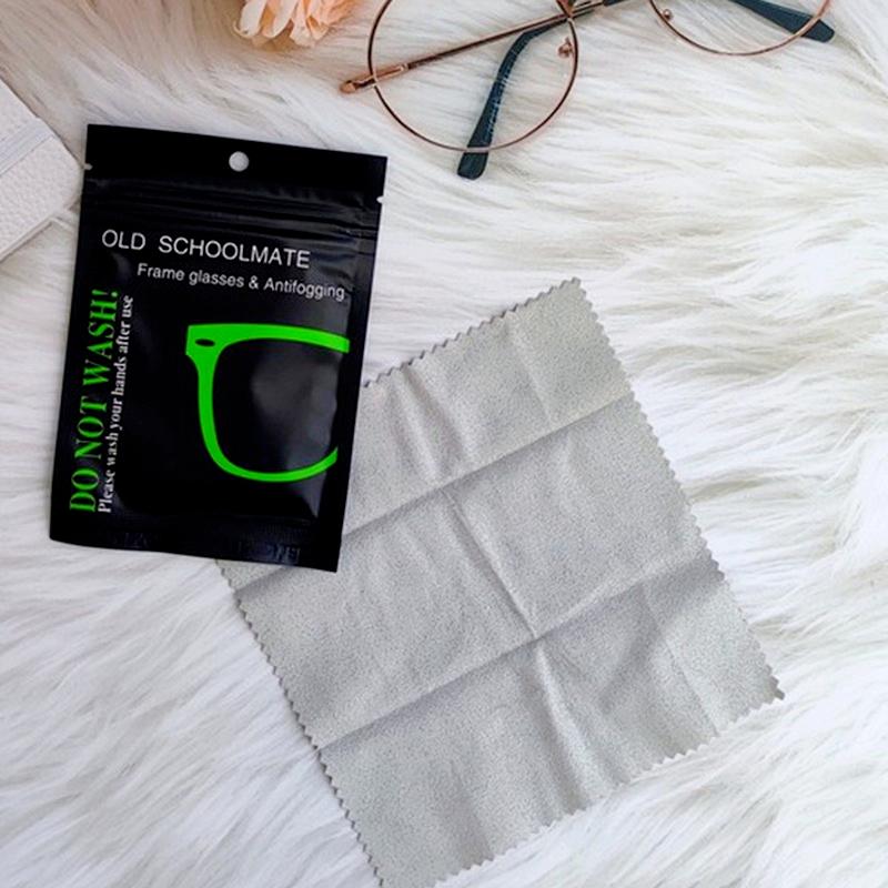 10-Pack Reusable Anti-Fog Microfiber Glasses Cloths by HitMyNeed