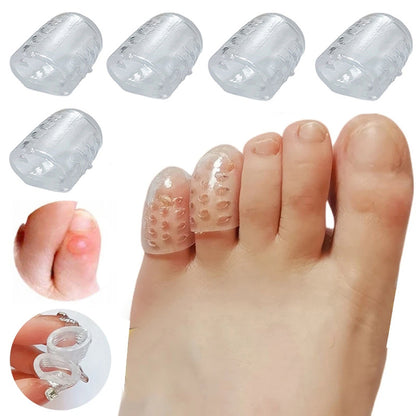 10-Pack Silicone Toe Caps Anti-Friction Protectors by HitMyNeed