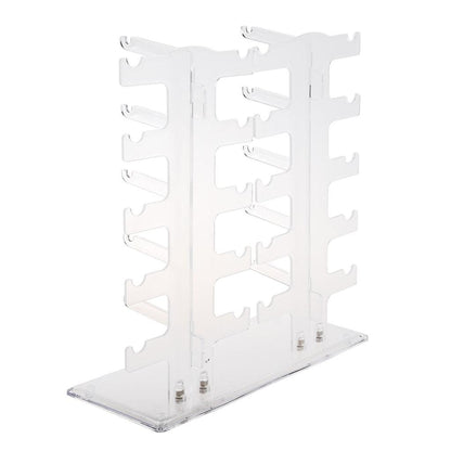 10-Pair Clear Acrylic Sunglasses Display Rack by HitMyNeed