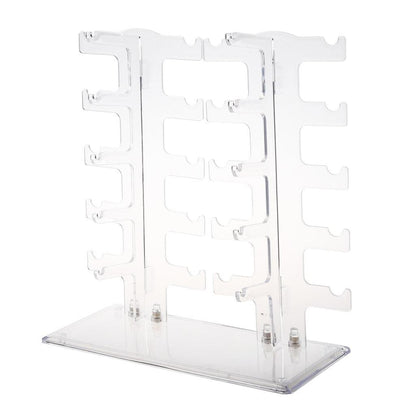 10-Pair Clear Acrylic Sunglasses Display Rack by HitMyNeed