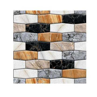 10 Pcs 3D Self-Adhesive Wall Panels | Waterproof XPE Foam Brick Wallpaper (30x30cm) jqz375 by HitMyNeed