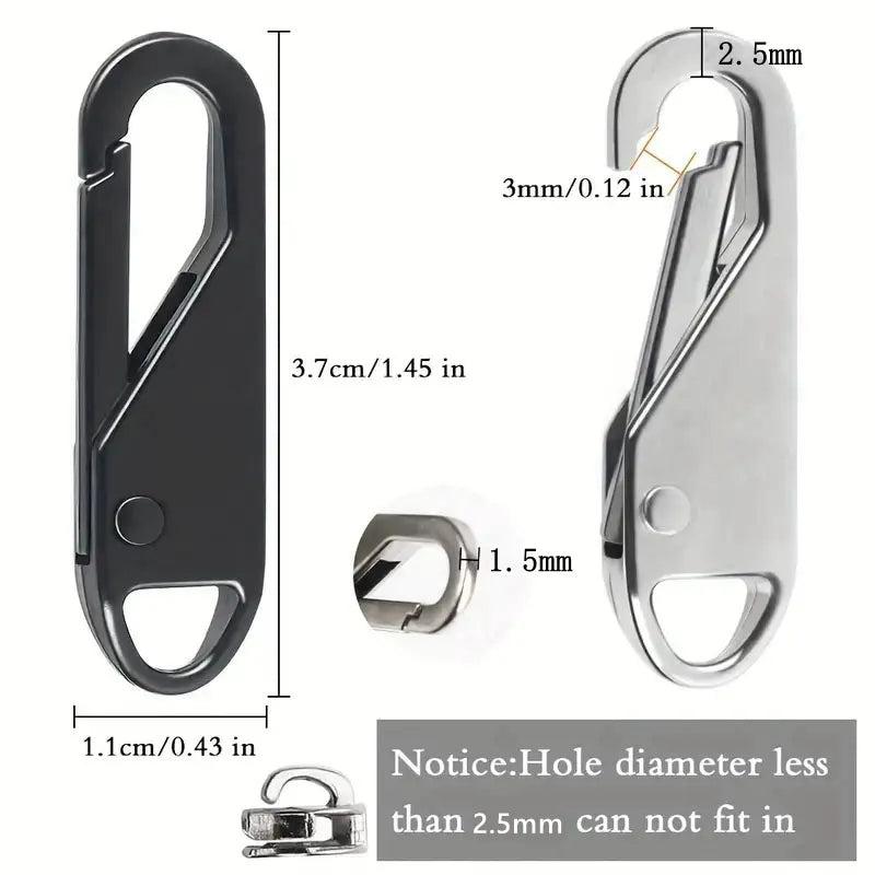 10 Pcs Instant Zipper Puller Repair Set by HitMyNeed