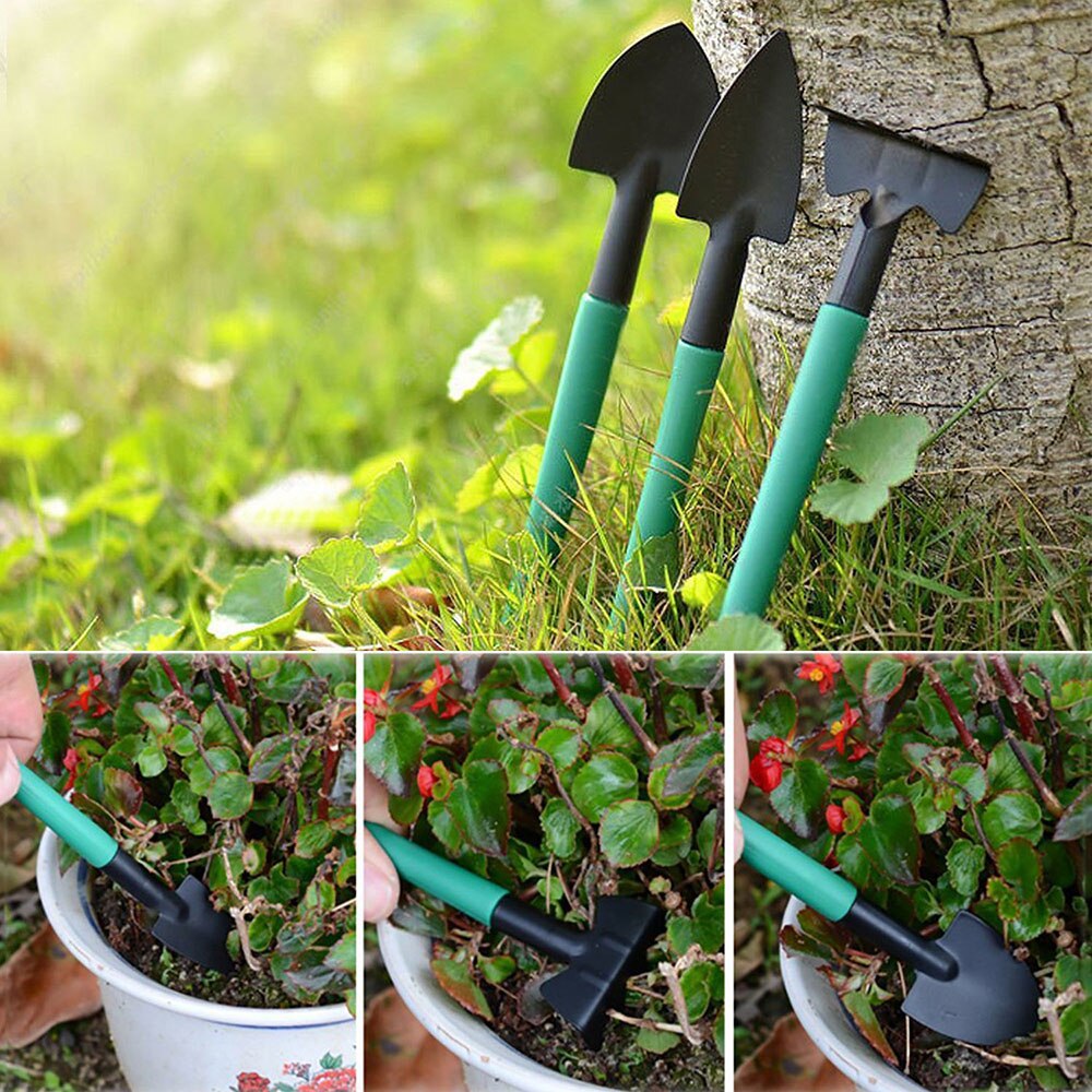 10-Piece Garden Hand Tool Set with Carry Case by HitMyNeed