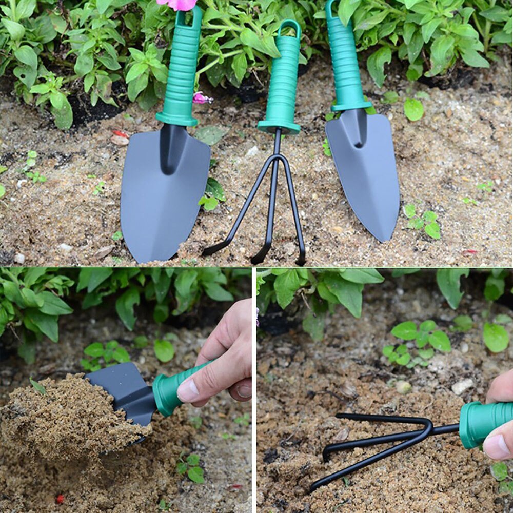 10-Piece Garden Hand Tool Set with Carry Case by HitMyNeed