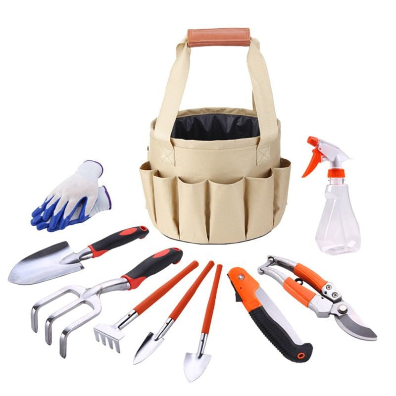 10-Piece Garden Tool Kit with Storage Bag by HitMyNeed