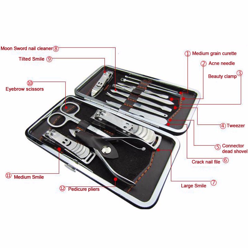 10-Piece Home Manicure & Nail Art Tool Set by HitMyNeed