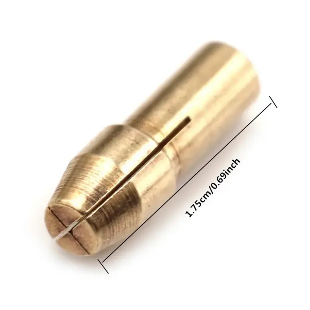10-Piece Mini Brass Drill Chuck Collet Set, 0.5-3.2 mm by HitMyNeed