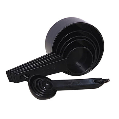 10-Piece Plastic Measuring Cups and Spoons Set by HitMyNeed
