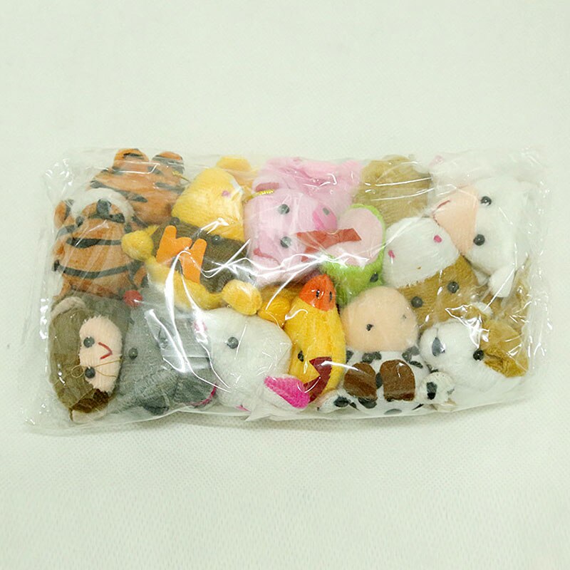 10-Piece Plush Finger Puppet Set for Kids by HitMyNeed