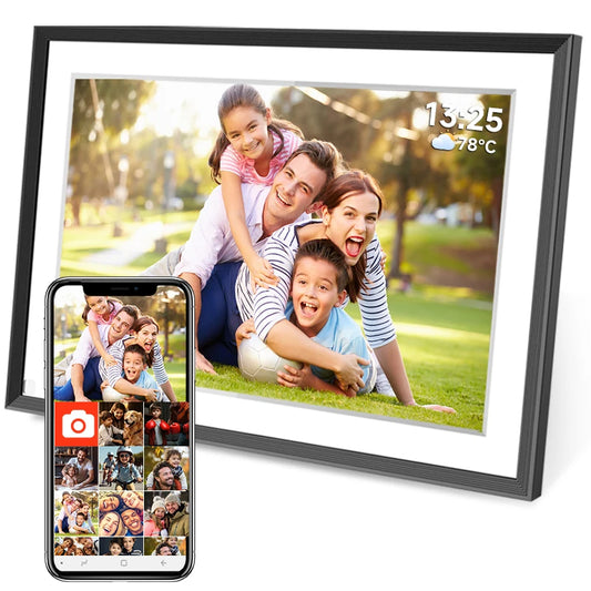 10" WiFi Digital Photo Frame with 32GB & IPS HD Display by HitMyNeed