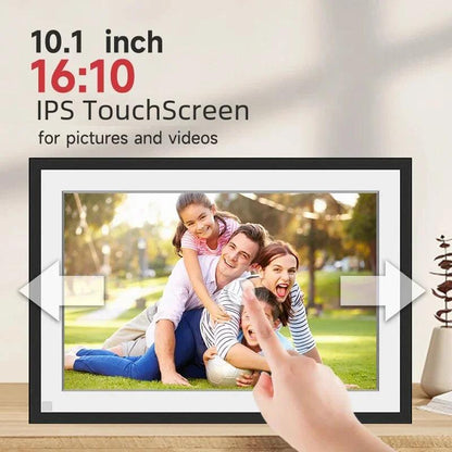 10" WiFi Digital Photo Frame with 32GB & IPS HD Display by HitMyNeed