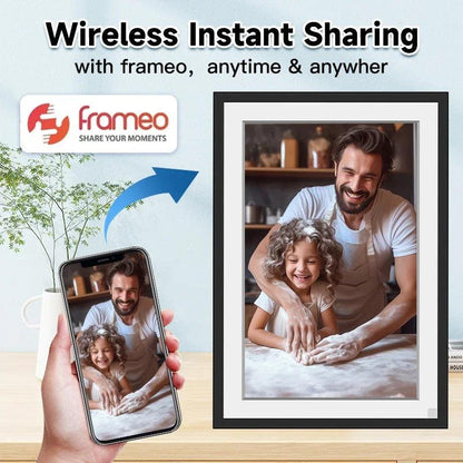 10" WiFi Digital Photo Frame with 32GB & IPS HD Display by HitMyNeed