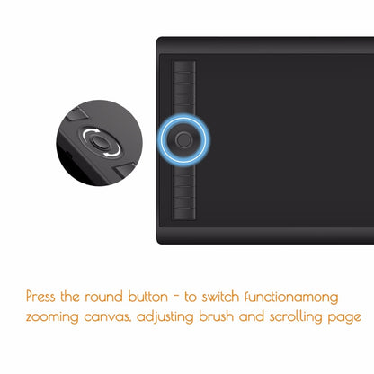 10 x 6.25 Inch Graphic Drawing Tablet with Stylus by HitMyNeed