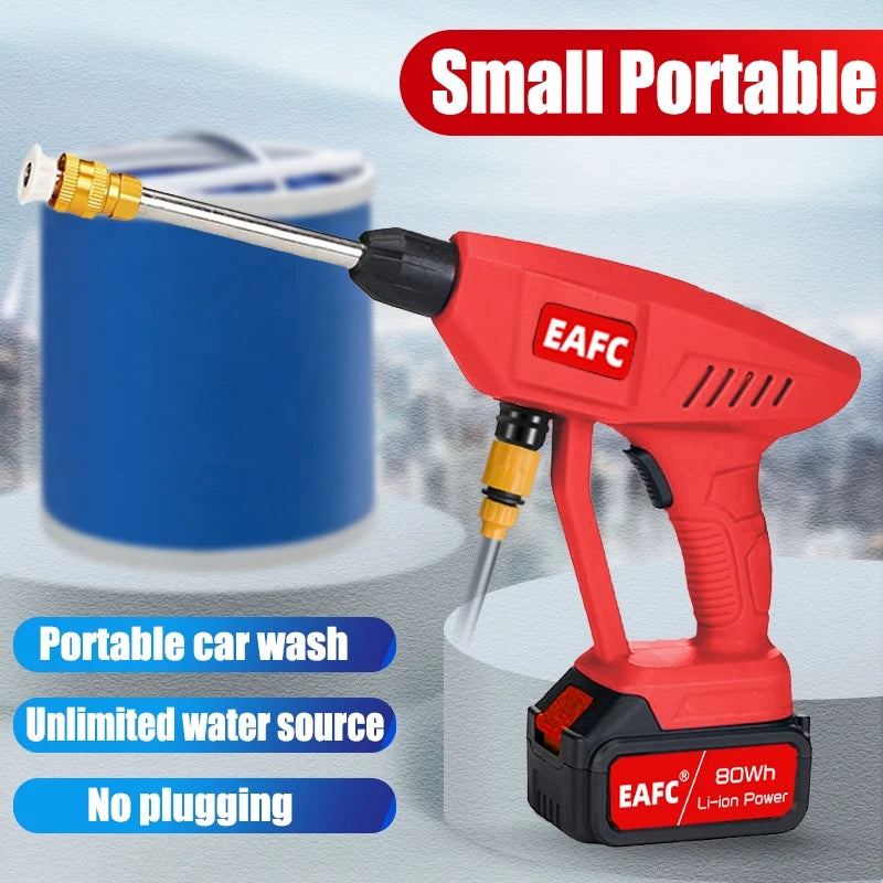 100 Bar Cordless High Pressure Washer 21V by HitMyNeed