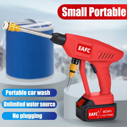 100 Bar Cordless High Pressure Washer 21V by HitMyNeed