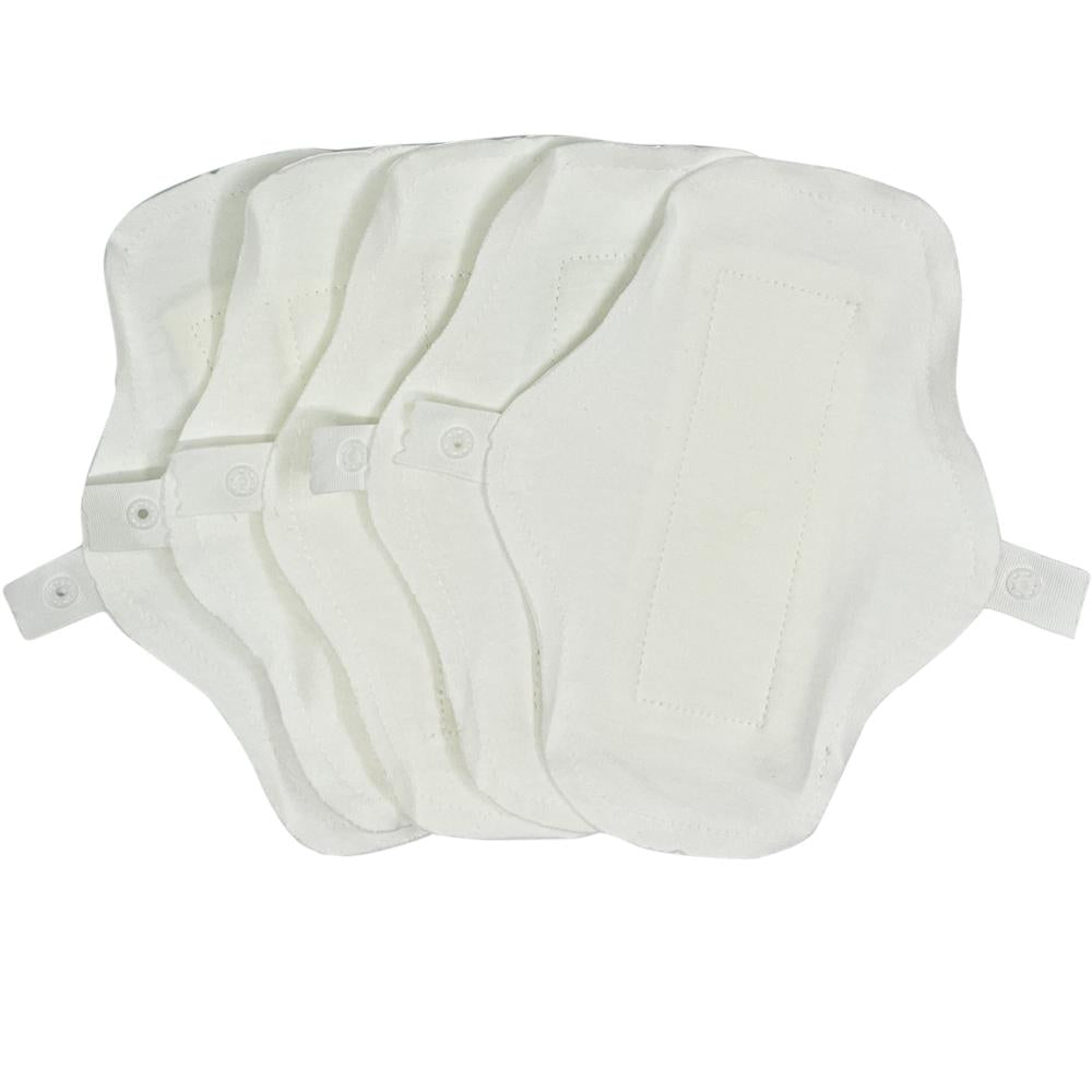100% Cotton Reusable Panty Liners (5 Pack) by HitMyNeed