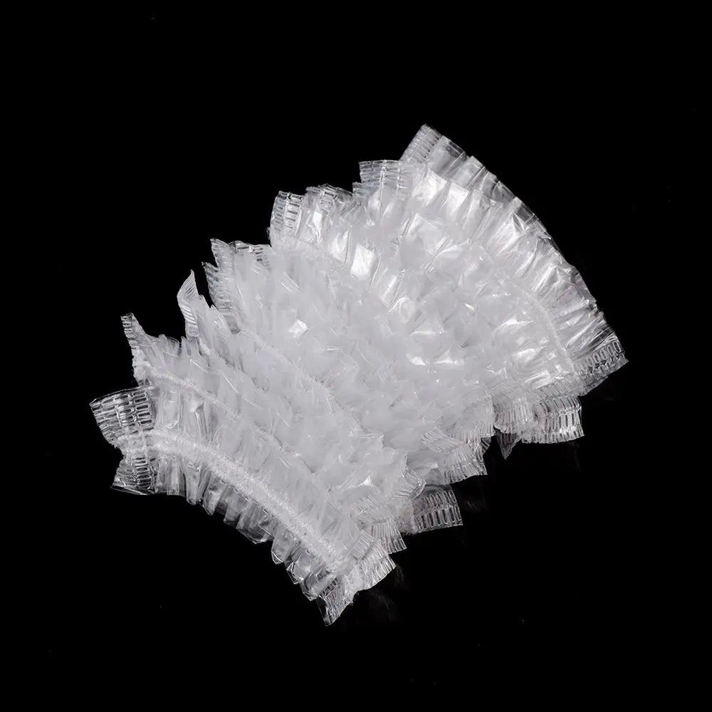 100 Disposable Waterproof Ear Covers for Hair Dye & Salon by HitMyNeed