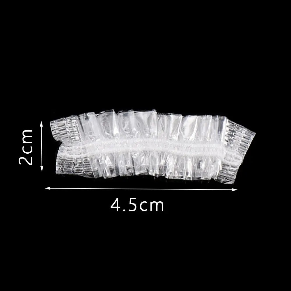 100 Disposable Waterproof Ear Covers for Hair Dye & Salon by HitMyNeed