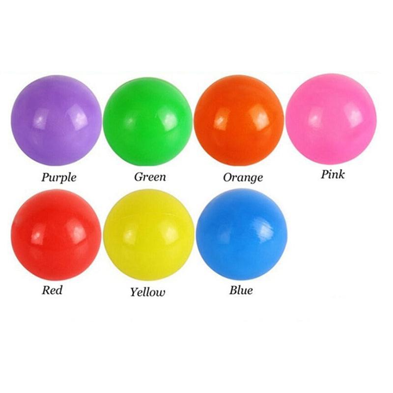 100 Soft Play Balls for Kids - Multicolor Ball Pit Set by HitMyNeed