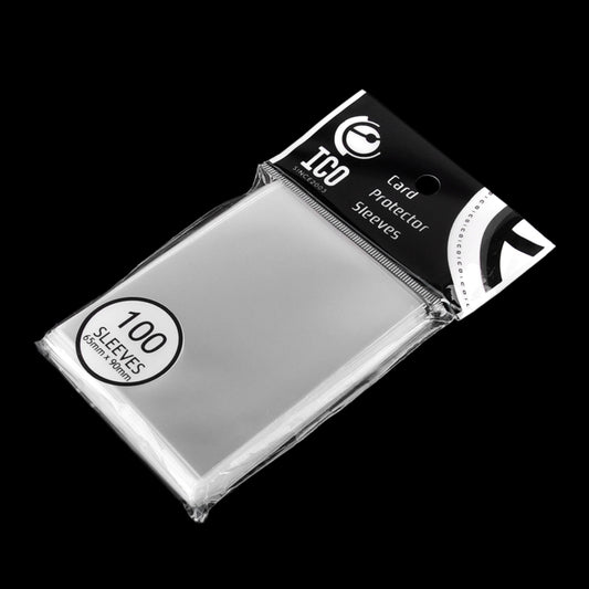 100 Transparent Card Sleeves (Standard Size, Pack of 100) by HitMyNeed